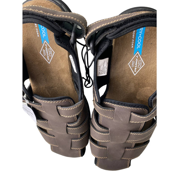 Gorpcore St Johns Bay Mens 12M Monk Strap Covered Toe Beach Summer Sandals NWT main image 9